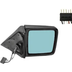 Rétroviseur extérieur droit pour Mercedes 190 (W201), électrique et chauffant