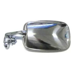 Rétroviseur gauche chromé courbé pour Karmann Ghia 66 - 74