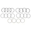 Segments 77 mm - 2 / 2 / 4 mm pour VOLKSWAGEN Combi Split Brazil (1957-1975)