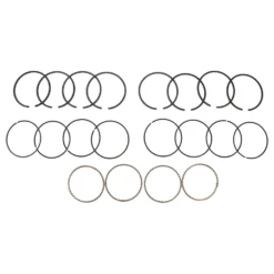 Segments 77 mm - 2 / 2 / 4 mm pour VOLKSWAGEN Combi Split Brazil (1957-1975)