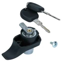 Serrure de hayon pour VOLKSWAGEN Combi Bay Window (08/1971-07/1979) - noire