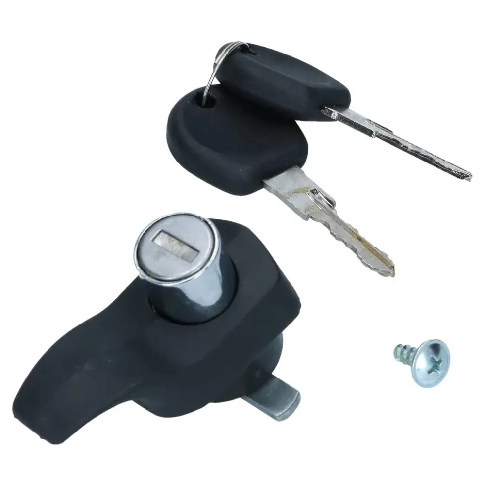 Serrure de hayon pour VOLKSWAGEN Combi Bay Window (08/1971-07/1979) - noire