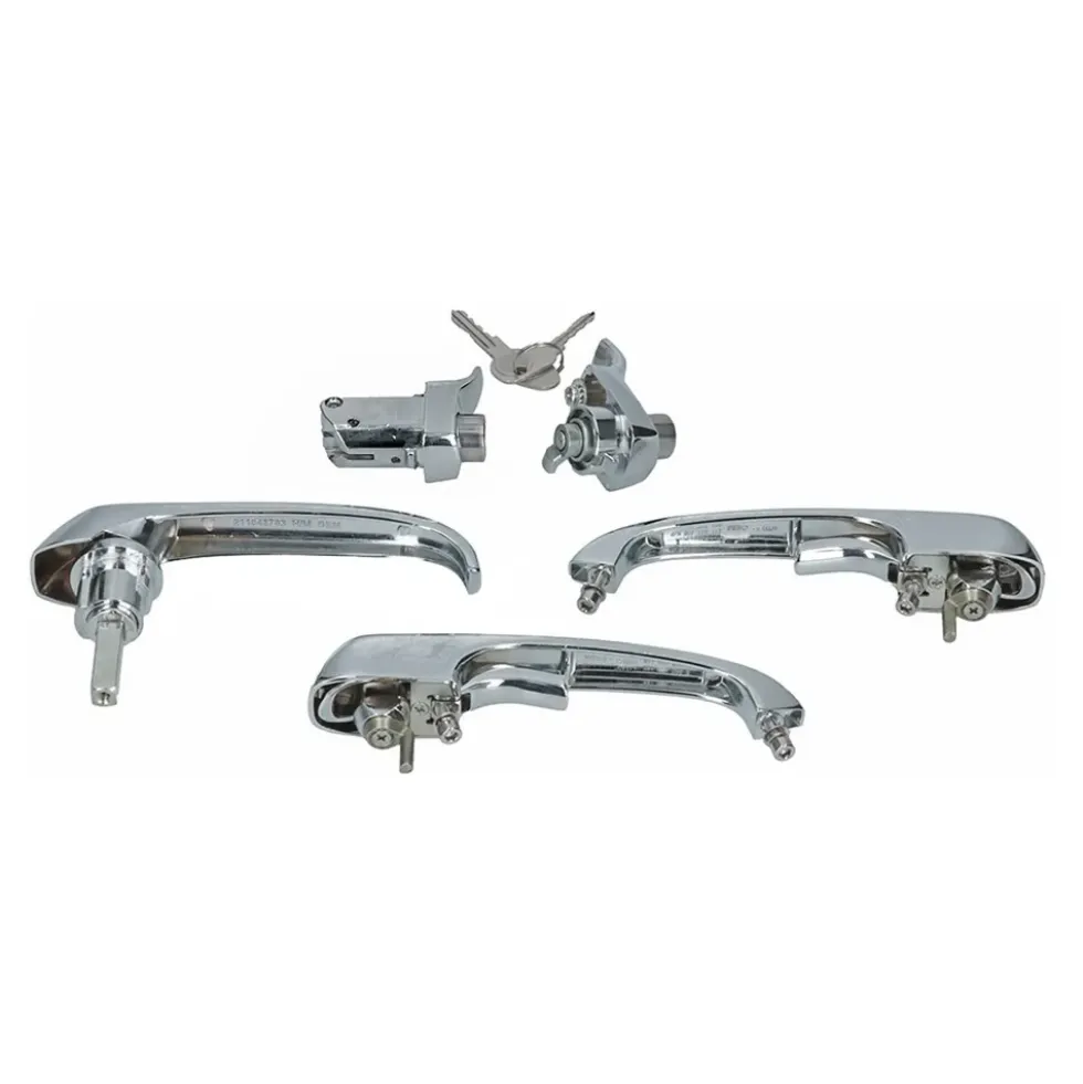 Serrures extérieures une clé pour VOLKSWAGEN Combi Bay Window (08/1971-07/1974)