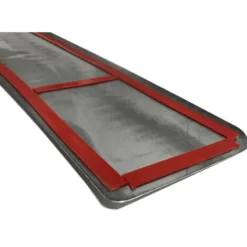 Seuil de pare-chocs arrière inox noir pour VW Transporter T5