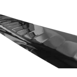 Seuil de pare-chocs arrière inox noir pour VW Transporter T5