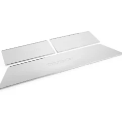 Seuil de porte Inox pour VW Transporter T5 avec une porte coulissante