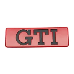 Sigle GTI de fine baguette de porte avant pour VW Golf 2 GTI (08/1989-10/1991)