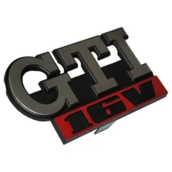 Sigle GTI 16V de calandre 4 barrettes pour VW Golf 2 GTI 16V (08/1987-)