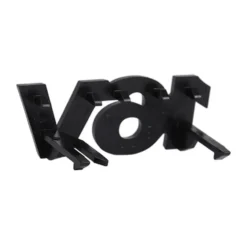 Sigle 16V chromé de calandre pour VW Polo 6N1 (09/1997-06/1999)