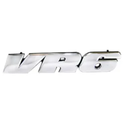 Sigle VR6 chromé de calandre pour VW Golf 3 VR6 (08/1991-08/1997)