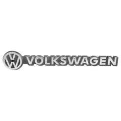 Sigle VW VOLKSWAGEN chromé de face arrière pour VOLKSWAGEN Transporter T25 (05/1979-07/1992)