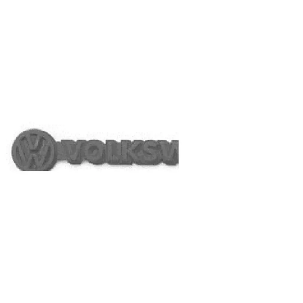 Sigle "VW VOLKSWAGEN" pour VOLKSWAGEN Transporter T25 (08/1983-07/1992)