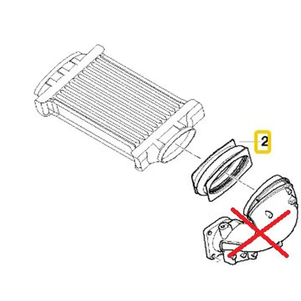 Soufflet d'admission d'air pour Mini Cooper S R53 Berline et R52 Cooper S Cabriolet (10/2000-07/2008)