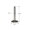 Soupape d'échappement pour Dyane à moteur 602cc - 34x87,1x8mm