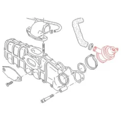 Soupape de surpression pour VW LT 2.4 TD 82 ->95