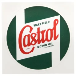 Sticker autocollant Castrol diamètre 8cm