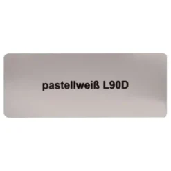 Sticker autocollant couleur "pastellweiß L90D" pour Volkswagen Coccinelle
