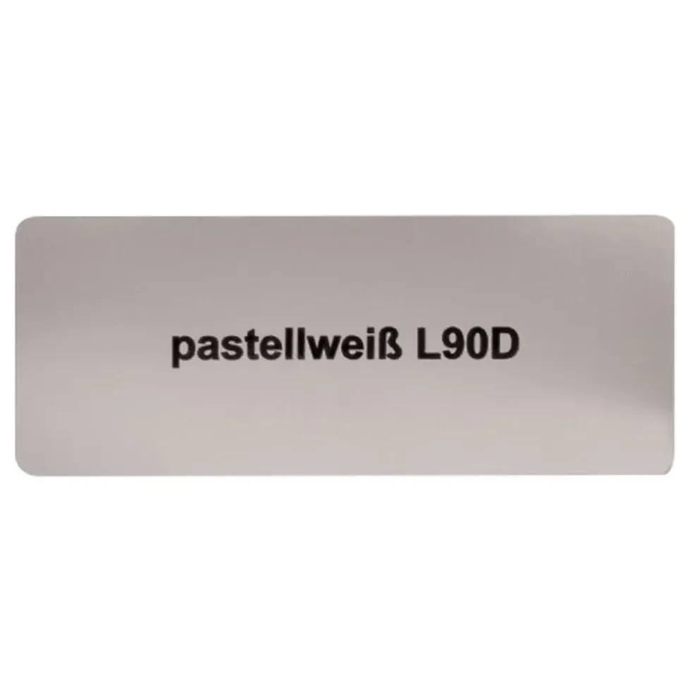 Sticker autocollant couleur "pastellweiß L90D" pour Volkswagen Coccinelle