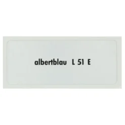 Sticker autocollant couleur "albertblau L51E" pour Volkswagen Coccinelle