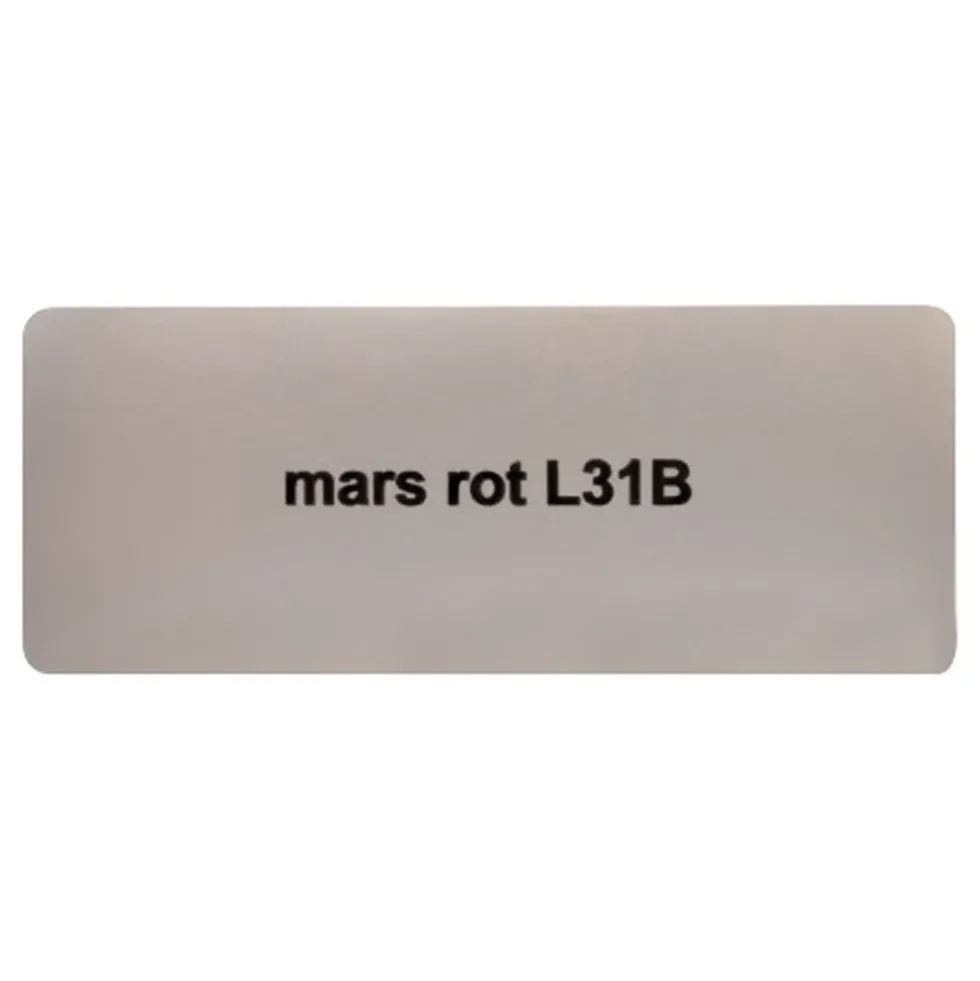 Sticker autocollant couleur "mars rot L31B" pour Volkswagen Coccinelle