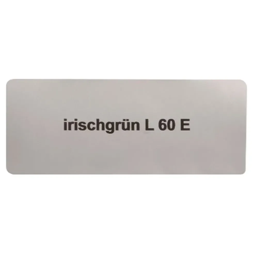 Sticker autocollant couleur "irischgrün L60E" pour Volkswagen Coccinelle