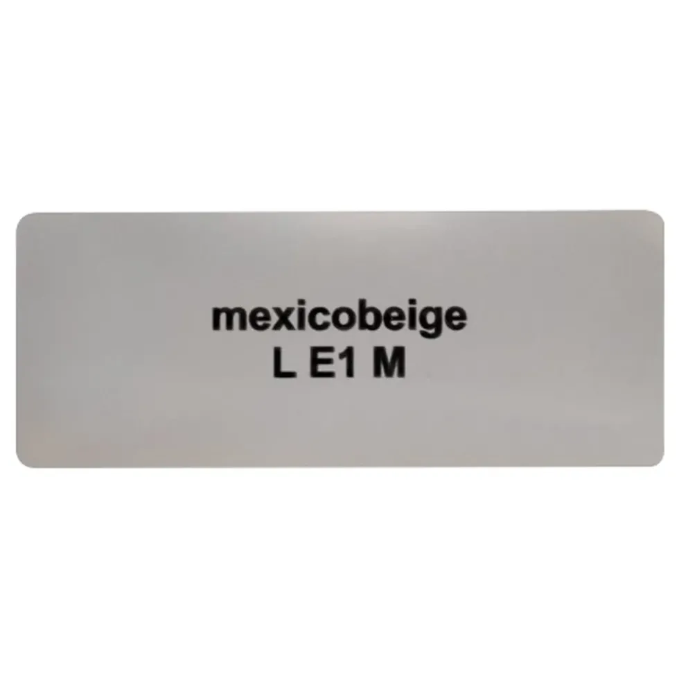 Sticker autocollant couleur "mexicobeige LE1M" pour Volkswagen Coccinelle