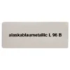 Sticker autocollant couleur "alaskablaumetallic L96B" pour Volkswagen Coccinelle