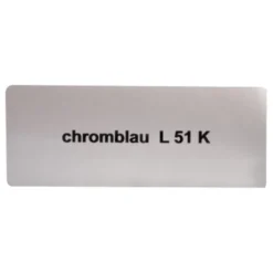 Sticker autocollant couleur "chromblau L51K" pour Volkswagen Coccinelle