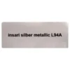 Sticker autocollant couleur "insari silber metallic L94A" pour Volkswagen Coccinelle