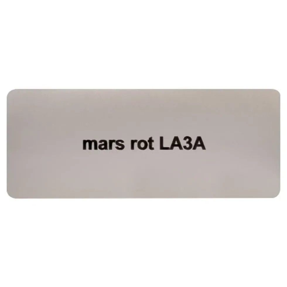 Sticker autocollant couleur "mars rot LA3A" pour Volkswagen Coccinelle