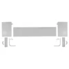 Support de banquette arrière pour VOLKSWAGEN Combi Split pick-up double cabine (08/1963-07/1967)