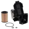 Support de filtre à huile RIDEX pour Volkswagen Transporter T5 2.0 TDI