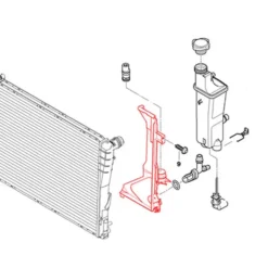 Support de vase d'expansion pour BMW E46 boîte automatique