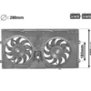 Support et ventilateurs pour VW Transporter T4