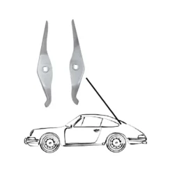 Supports de fixation DANSK des charnière de capot arrière pour Porsche 911, 912 et 930 (1965-1986)