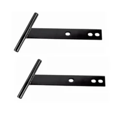 T-Bars noirs pour Volkswagen Coccinelle 1200 (-1973) & 1300 (-1967), paire