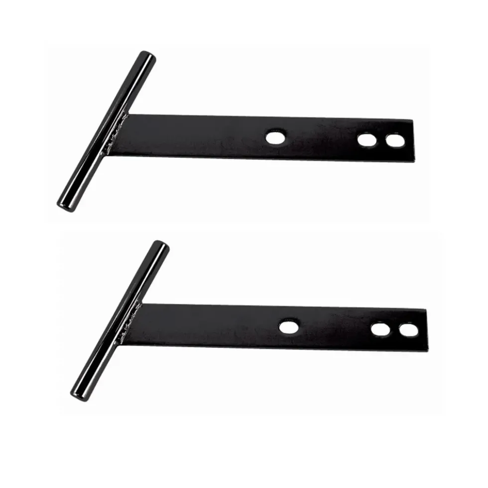T-Bars noirs pour Volkswagen Coccinelle 1200 (-1973) & 1300 (-1967), paire