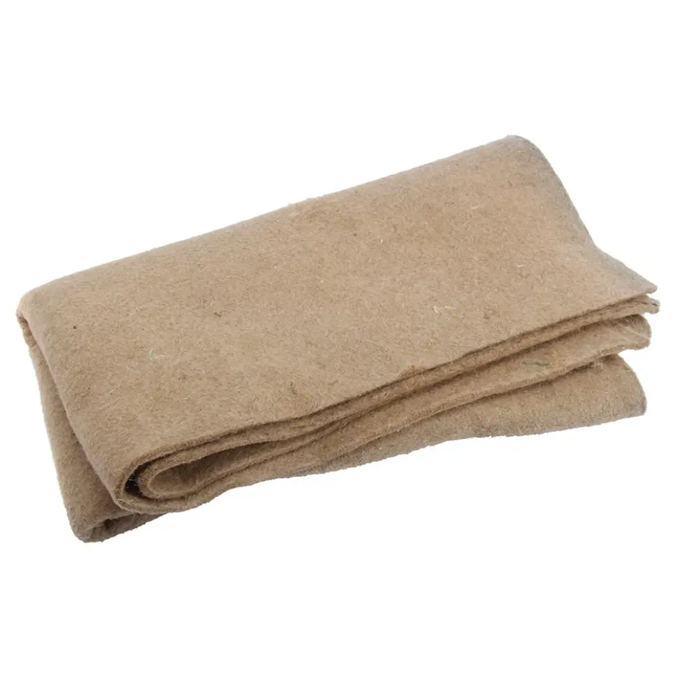 Thibaude en jute épaisseur: 8mm en 1 m de large - vendu au mètre linéaire - pour vans et fourgons