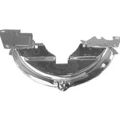 Tôle chromée derrière poulie de vilebrequin pour VOLKSWAGEN Combi Split Brazil (1957-1975)