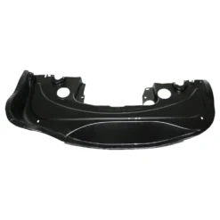 Tôle croissant T2 noire sur échappement pour VOLKSWAGEN Combi Bay Window (1972-1979)