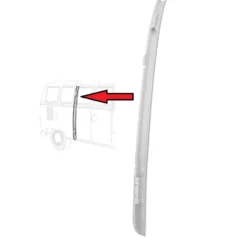 Tôle de montant arrière droit "Pilier C" de porte latérale pour VOLKSWAGEN Combi Split Brazil (1957-1975)