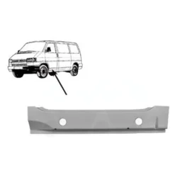 Tôle de réparation intérieure de marchepied gauche pour VW Transporter T4