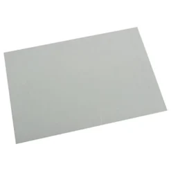 Tôle en acier zingué - 75 x 85 cm - Épaisseur: 0,8 mm