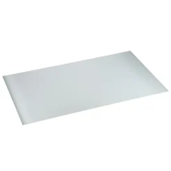 Tôle en acier zingué - 50 x 100 cm - Épaisseur: 0,9 mm