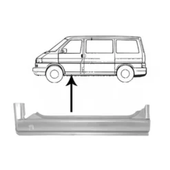 Tôle extérieure de bas de caisse avant gauche pour VOLKSWAGEN Transporter T4 (1990-2003)