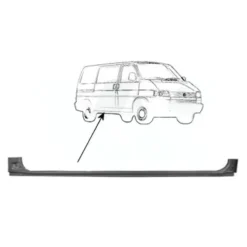 Tôle extérieure de bas de caisse latéral droit pour VW Transporter T4
