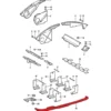 Tôle moteur arrière DANSK pour Porsche 911 type G SC (1980-1983)