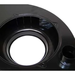 Turbine simple admission noire avec chauffage pour VOLKSWAGEN Combi Split Brazil (1957-1975)