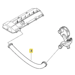Tuyau de reniflard pour BMW E46