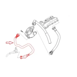 Tuyau retour de reniflard pour BMW E90 & E91